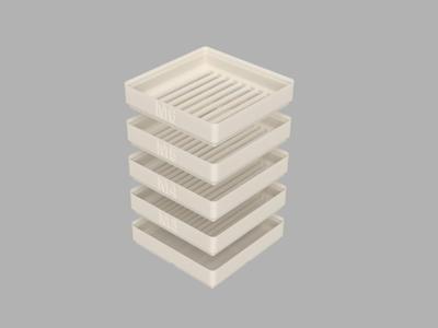 Metric Nut Sorting Trays (Gridfinity)