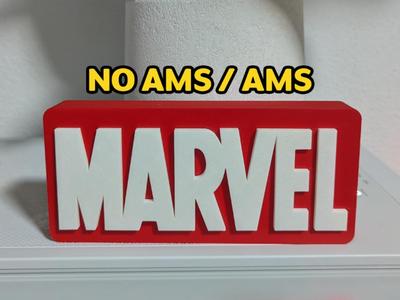 Marvel Logo / Sign (NO AMS/AMS)