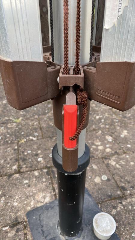 Handle for Outdoor Clothesdryer Leifheit