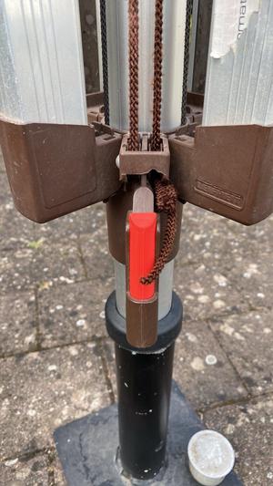 Handle for Outdoor Clothesdryer Leifheit