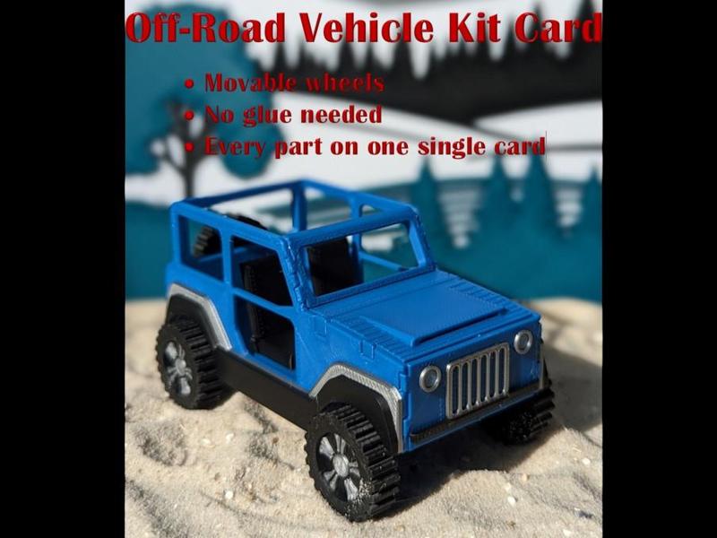 Off-Road Vehicle Kit Card