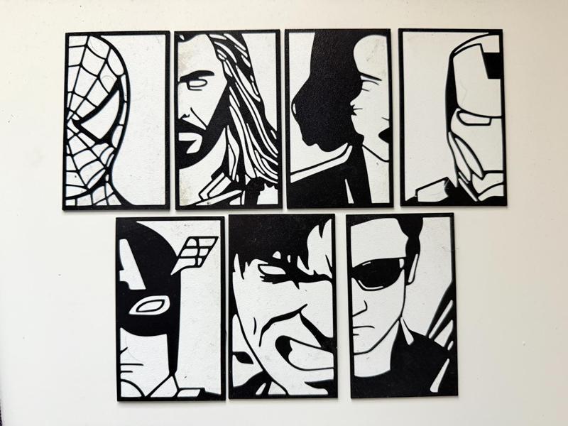 Avengers bookmarks 