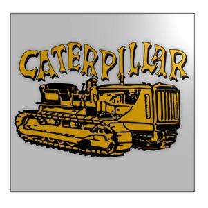 Caterpillar Dozer Sign
