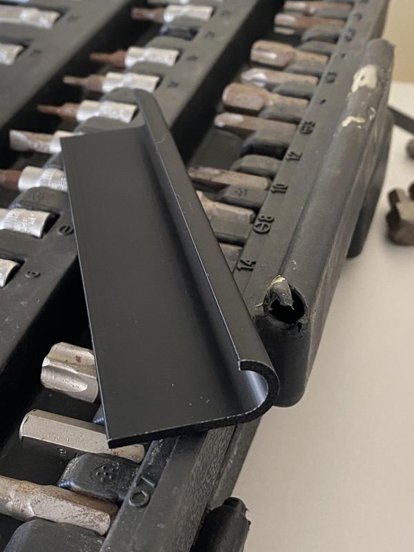 Tool case hinge repair/protection