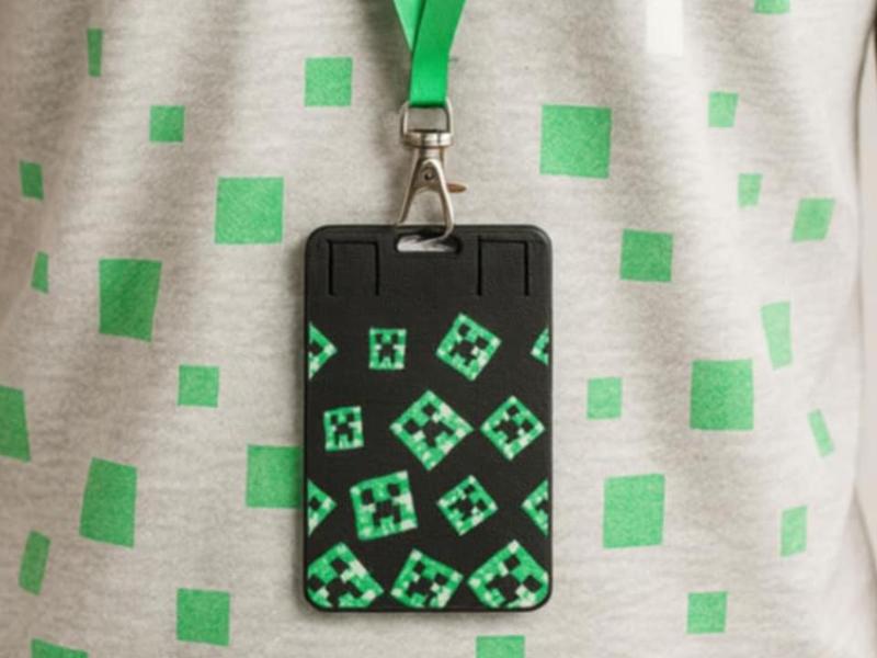 Creeper ID Badge Holder - Travel Pass - Bank Card
