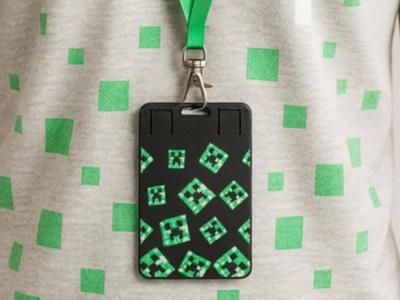 Creeper ID Badge Holder - Travel Pass - Bank Card