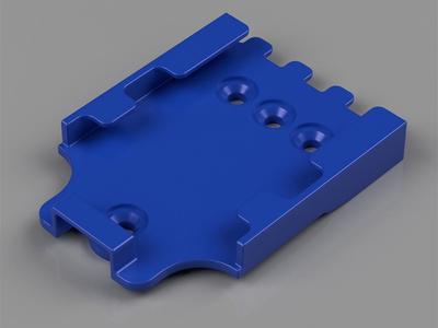 Safariland QLS Plate (For Normal Wood Screws) - Now With Less Support Material!