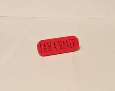 I'm a Maker- Shoe Charm