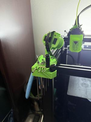 Ender 5 Pi Cam Top Corner Mount with Tool Holder