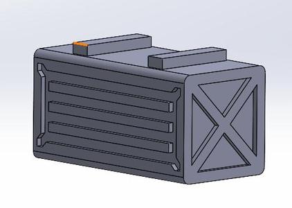 Stackable crate token