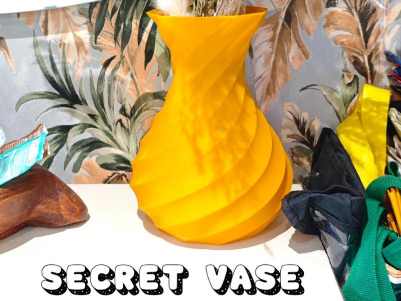 Secret Compartment Vase