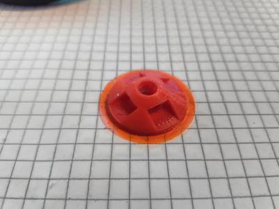 Cable Mount (Ziptie Anchor) round 25mm, with M3 Screwhole