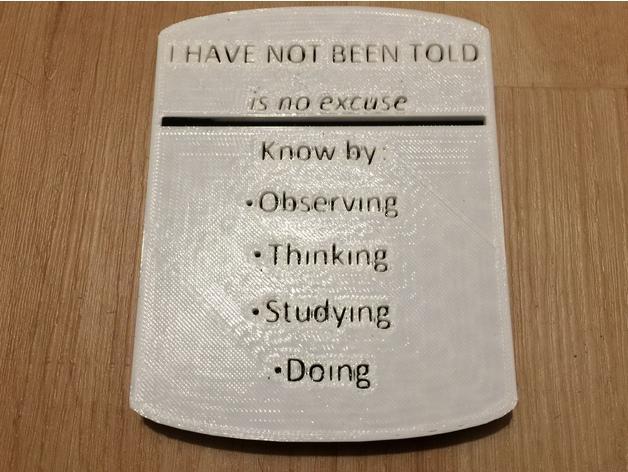 Not Been Told
