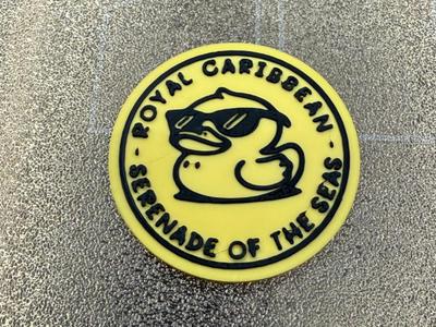 ROYAL CARIBBEAN SERENADE OF THE SEAS DUCK COIN 