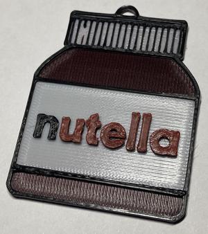 Nutella Jar Keychain