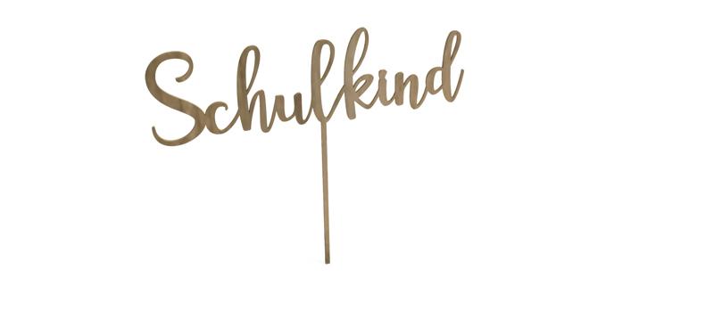 Schulkind Tortendeko Kuchendeko Cake Topper Einschulung Schulanfang