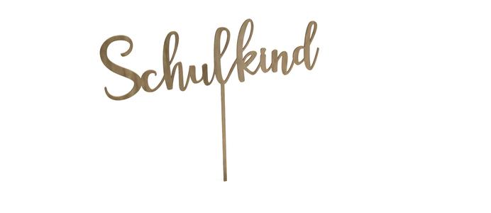 Schulkind Tortendeko Kuchendeko Cake Topper Einschulung Schulanfang