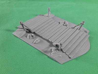 Modular River for Wargaming, Wide Bridge