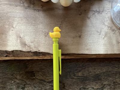 Ducky Pencil Topper