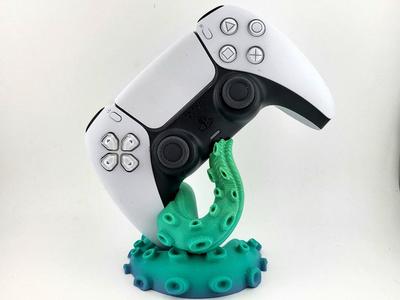 ps5 controller stand tentacle kraken