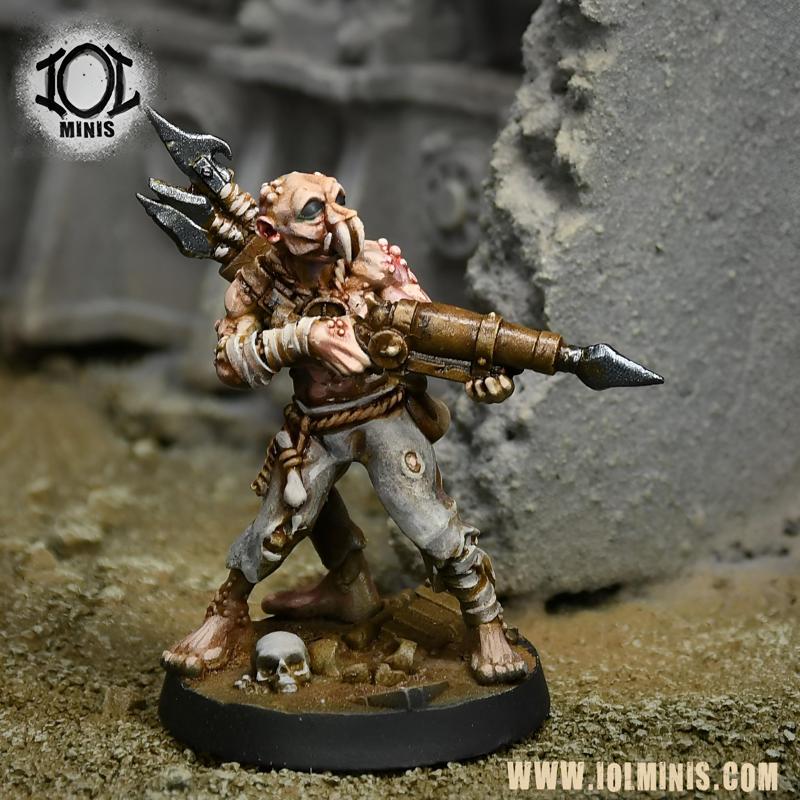 Brundle, post apocalyptic mutant