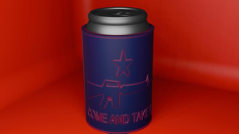 Come and Take It - Rifle Can Holder