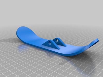 Spring Loaded Skis for R/C Buggy