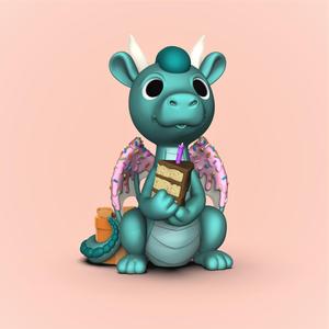 Sprinkles -The Baby Dragon #PartyThangs