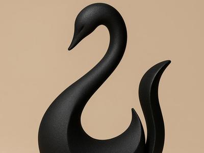 Swan Sculpture - Home Decor