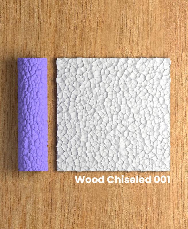 Collection Soda | Wood Chiseled 001 | Polymer Clay Seamless Texture Roller
