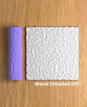 Collection Soda | Wood Chiseled 001 | Polymer Clay Seamless Texture Roller
