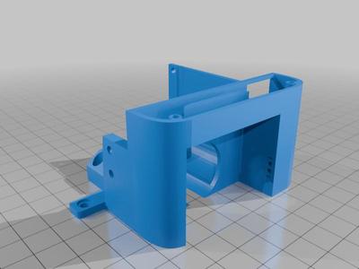 Tronxy X5SA E3D V6 Holder Bowden Edit