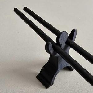 Chopstick Carrier: Easy One-Piece Chopstick Rest