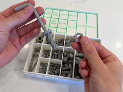 Box of Bolts, Nuts & Allen Keys