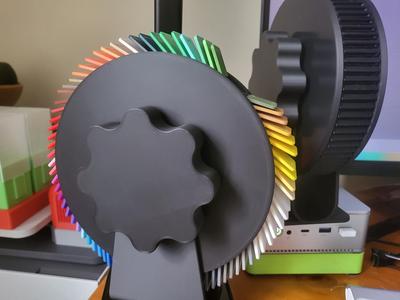 Rola-Dex Filament Swatch Holder