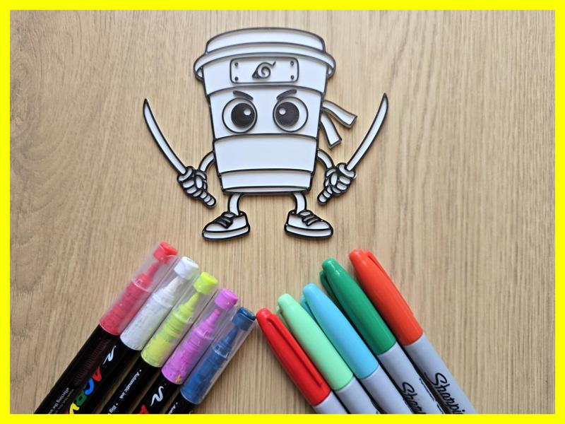 Capuchino Assassino DIY Coloring