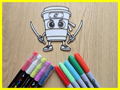 Capuchino Assassino DIY Coloring