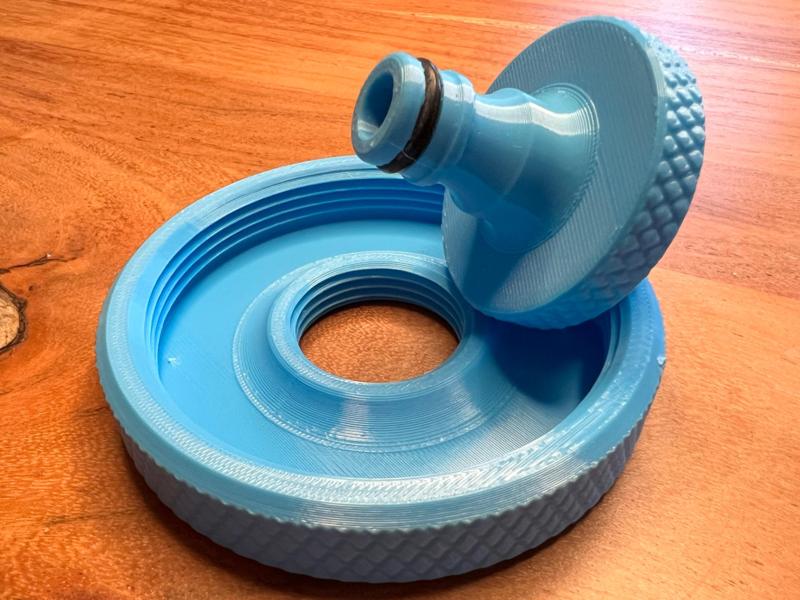 Intex Bestway Pool outlet cap Gardena cleaner