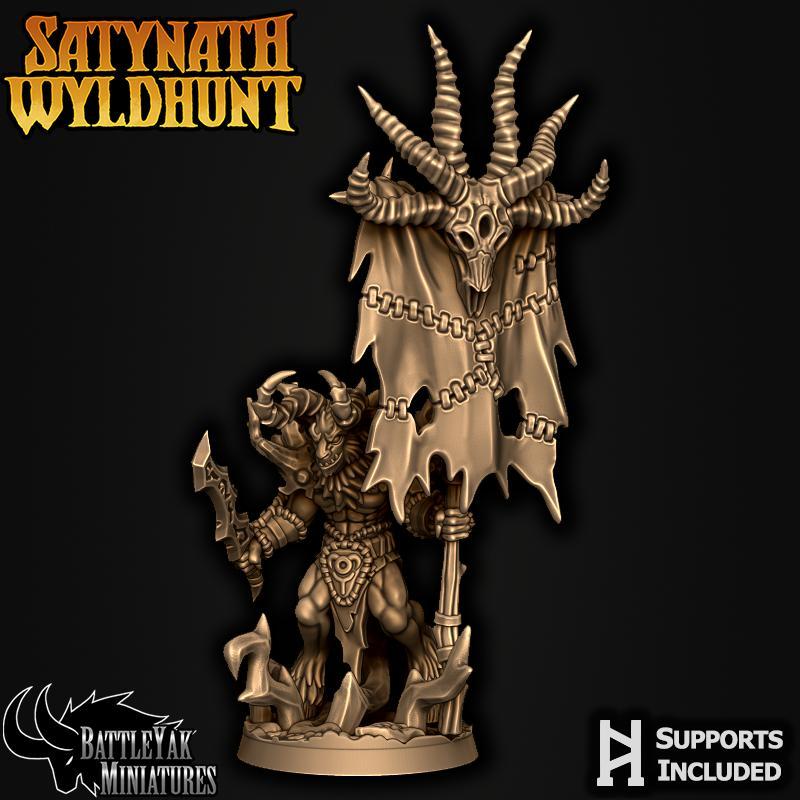 Bakkhos Wyldhunter Banner-Bearer