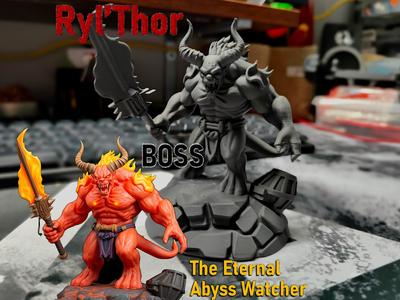 Ryl’Thor - RPG boss miniature
