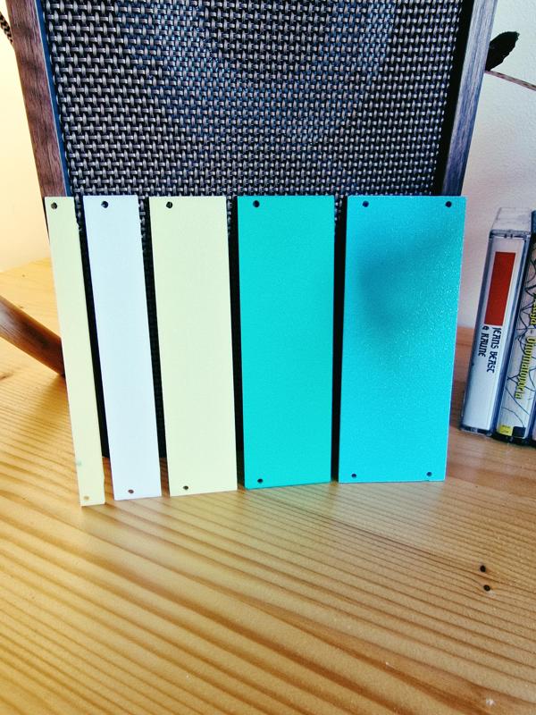 Eurorack front panel 2_4_6_8_10HP