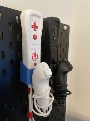 IKEA Skadis Nintendo WiiMote Holder
