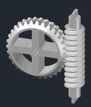 WormGear, Wheel