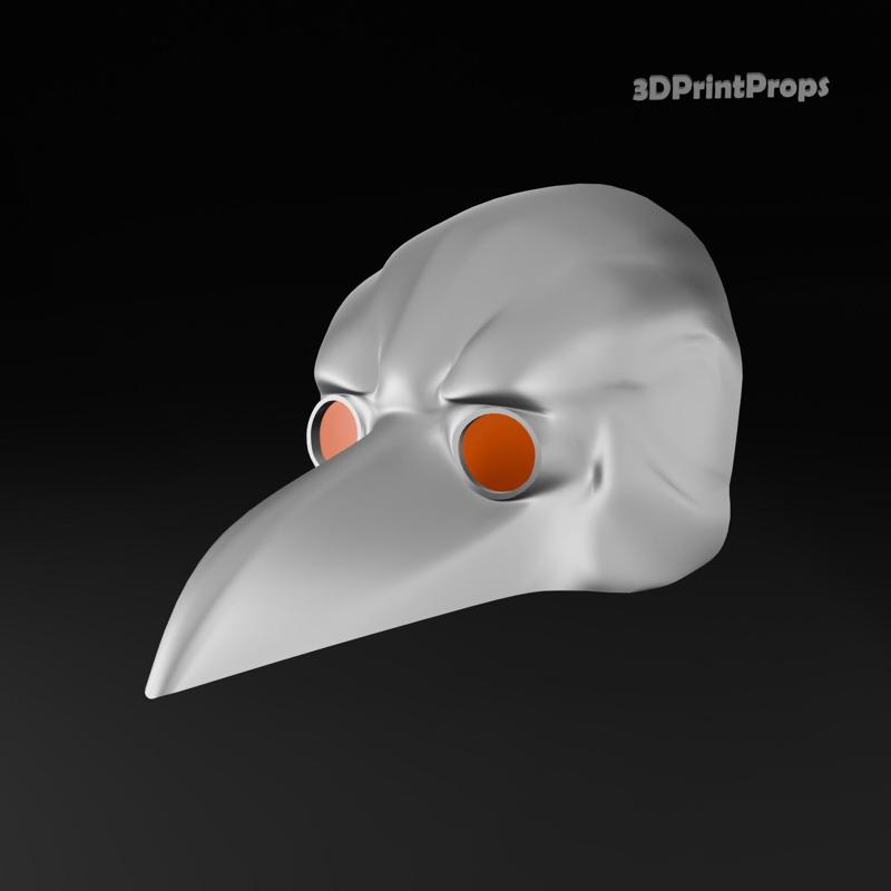 Plague Doctor Mask 3d printable model