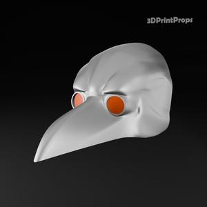 Plague Doctor Mask 3d printable model