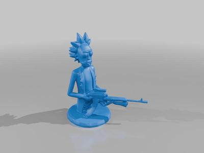 Rick with gun