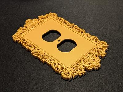 Decorative Framed Wall Outlet Cover