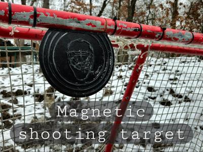 magnetic shooting target