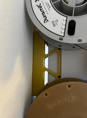 AMS Lite wall mount to clear space on you desk.
