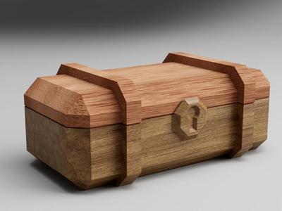 SD Micro Treasure Chest - Magnetic